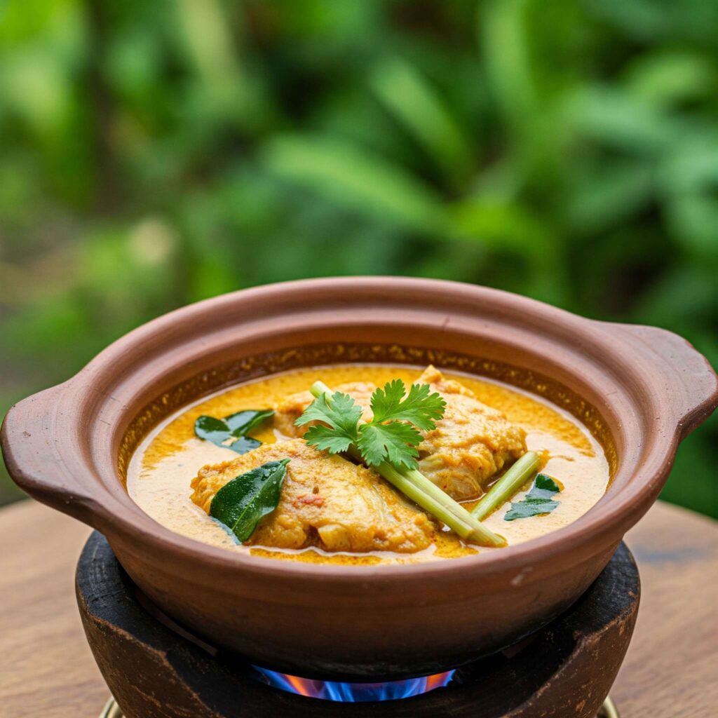 Traditional Amok Cambodian dish, Asia